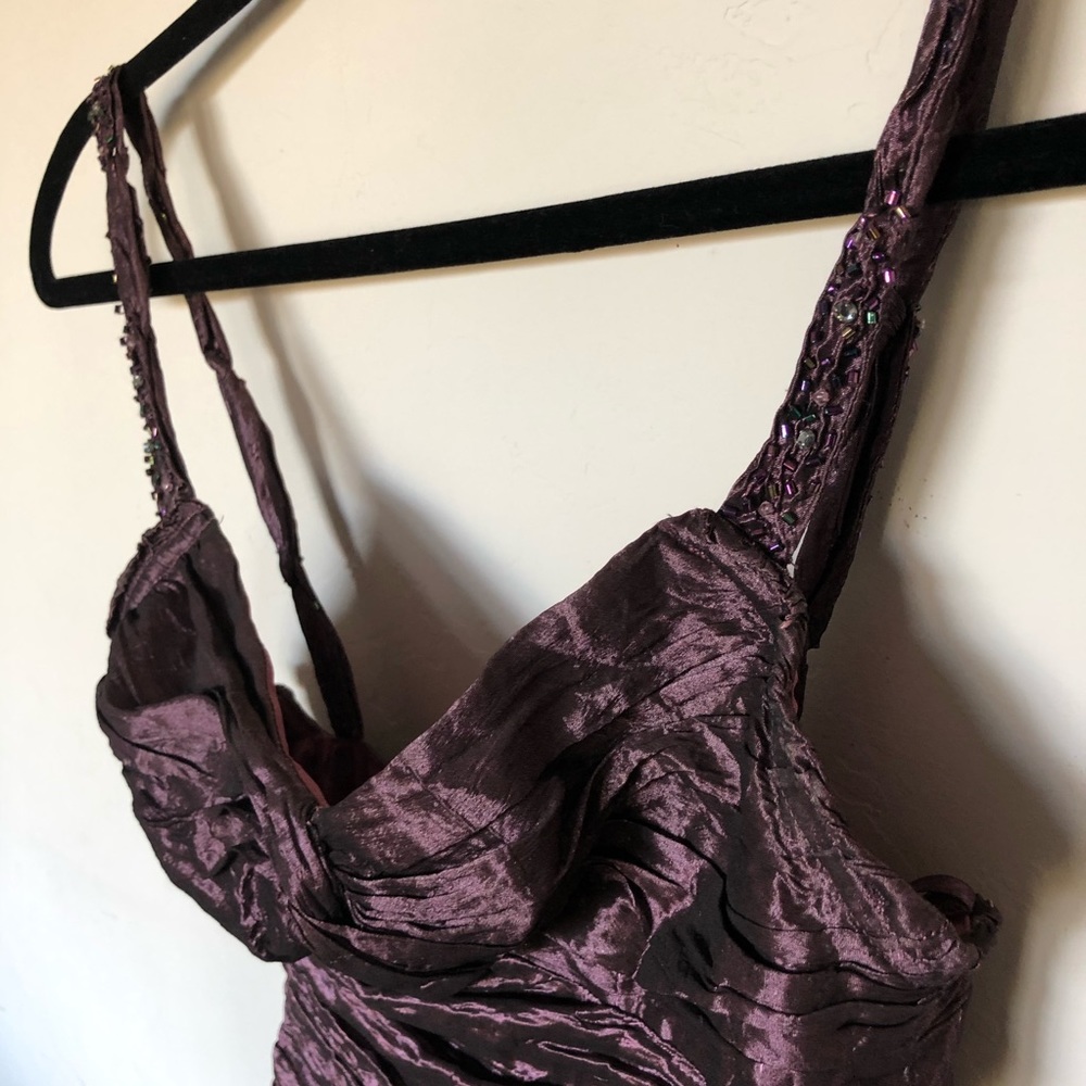 BCBGMaxAzria Ruched Cocktail Dress - Picture 2 of 5